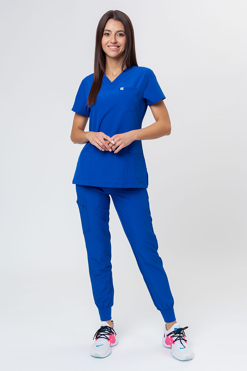 Dámska lekárska blúza Uniforms World 309TS™ Valiant kráľovsky modrá-4