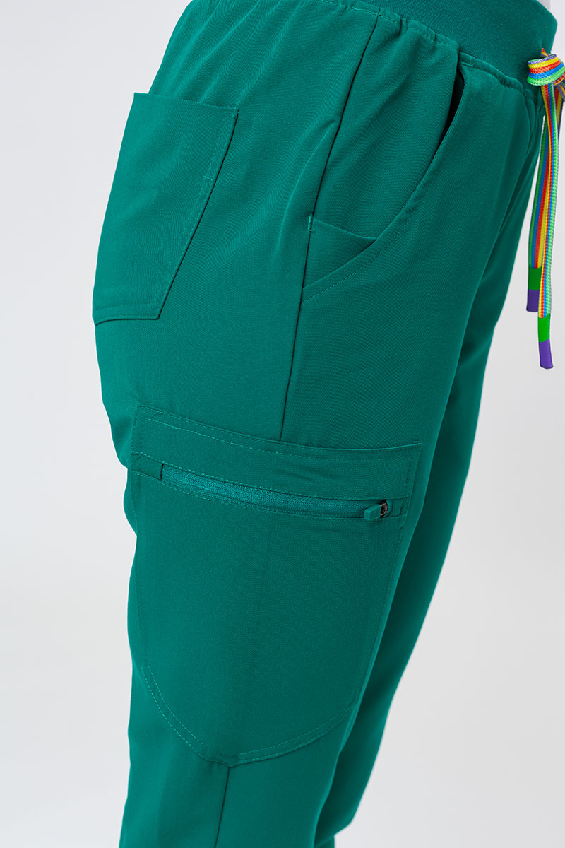 Dámske lekárske nohavice Uniformy World 518GTK™ Avant Phillip On-Shift zelené-3