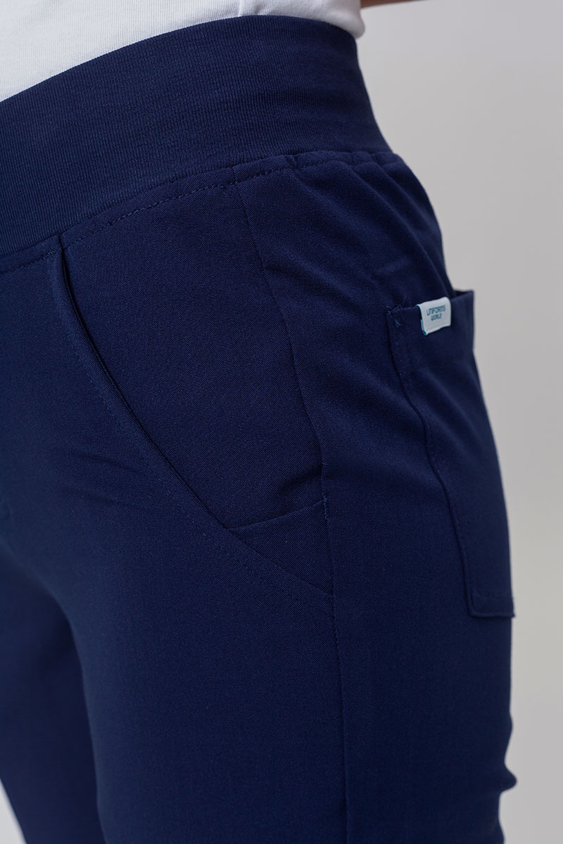 Dámske lekárske nohavice Uniforms World 518GTK™ Avant Phillip námornícky modré-5