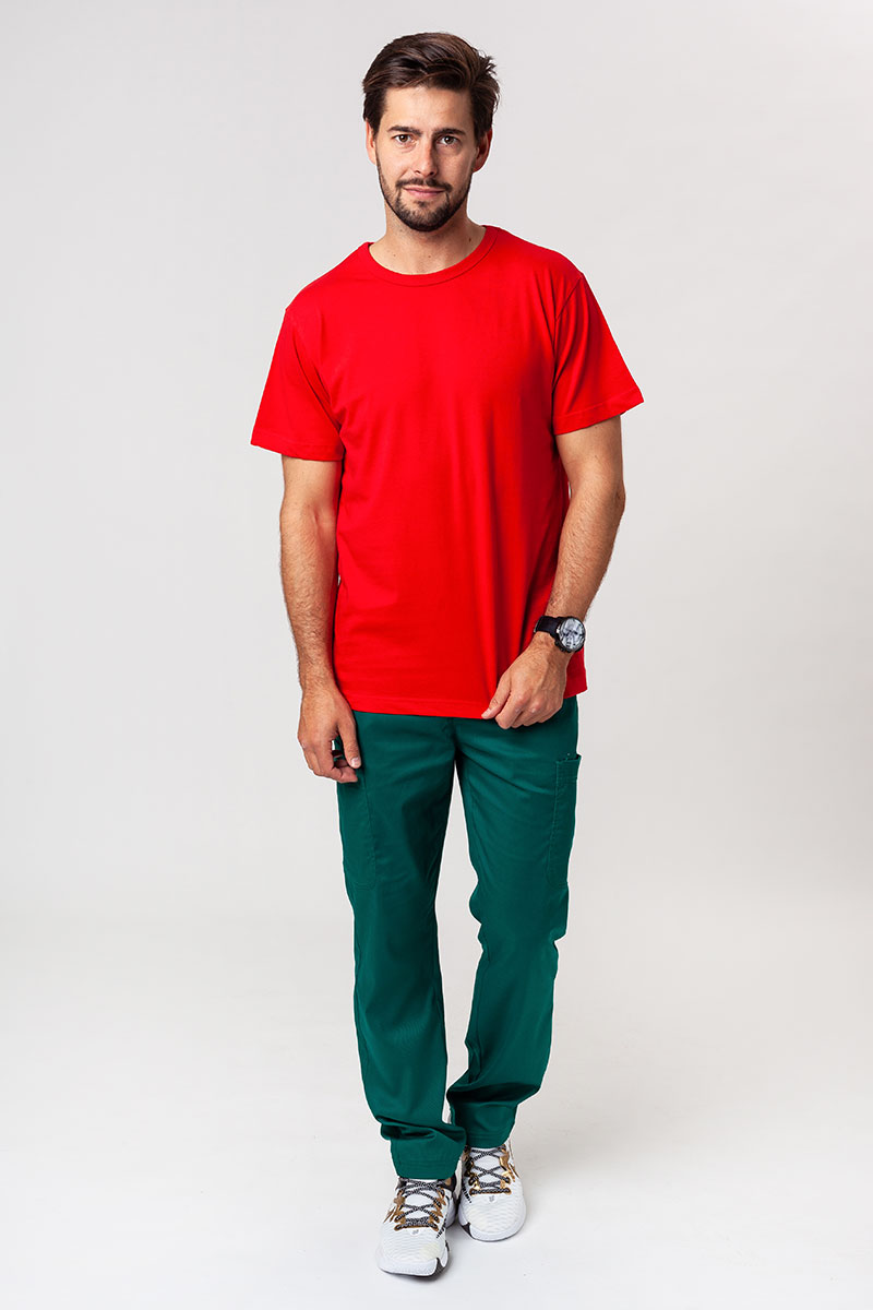 Pánske tričko Malfini Resist (teplota prania 60 °- 95 °) červené-1