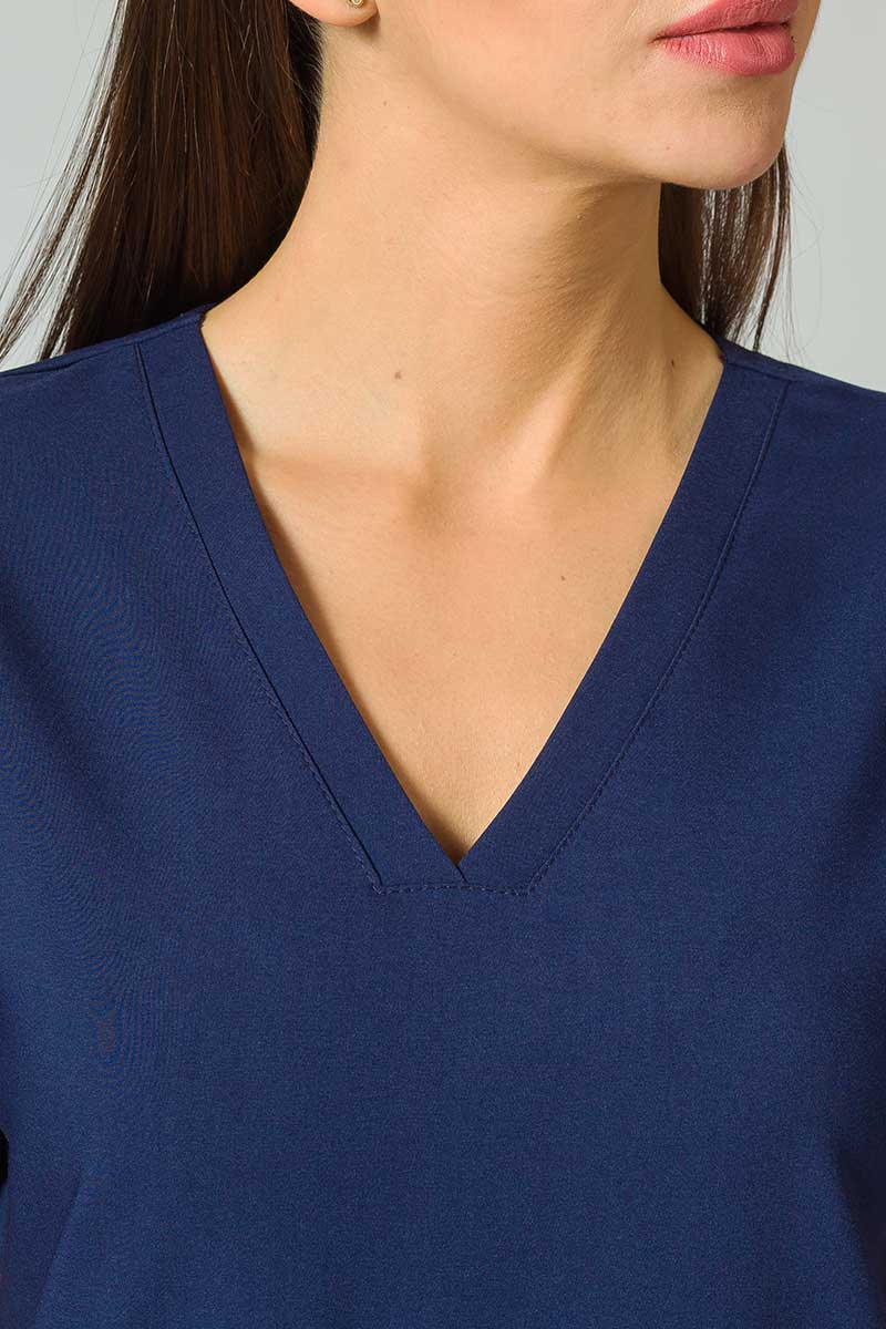 Lekárska blúzka Sunrise Uniforms Premium Joy námornícky modrá-5