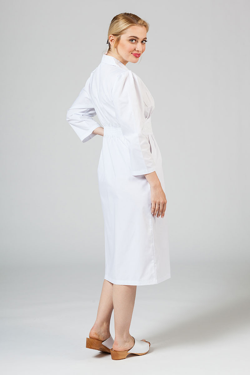 Dámske zdravotné šaty Adar Uniforms Midriff biele-1
