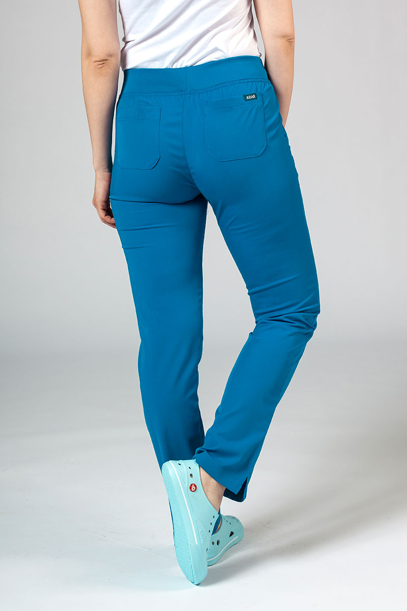 Dámske nohavice Adar Uniforms Leg Yoga kráľovsky modré-2