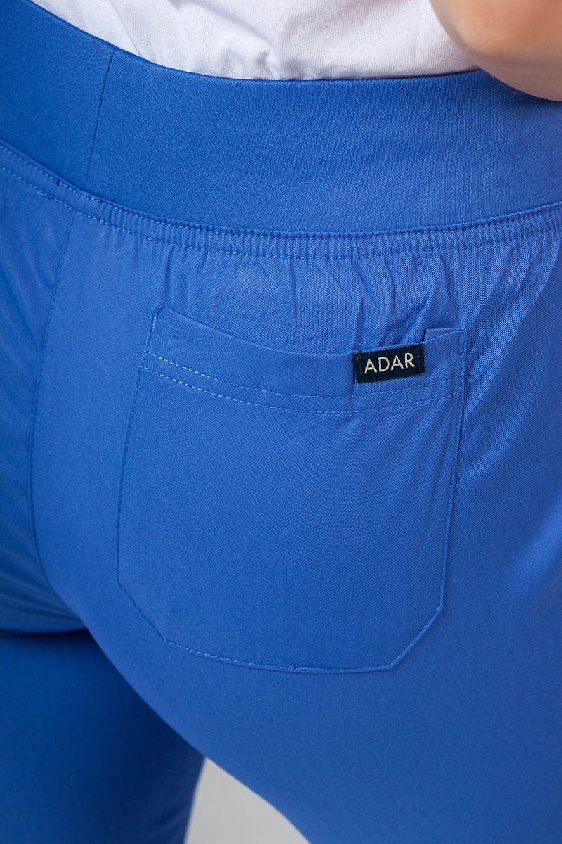 Dámske nohavice Adar Uniforms Leg Yoga klasicky modré-5