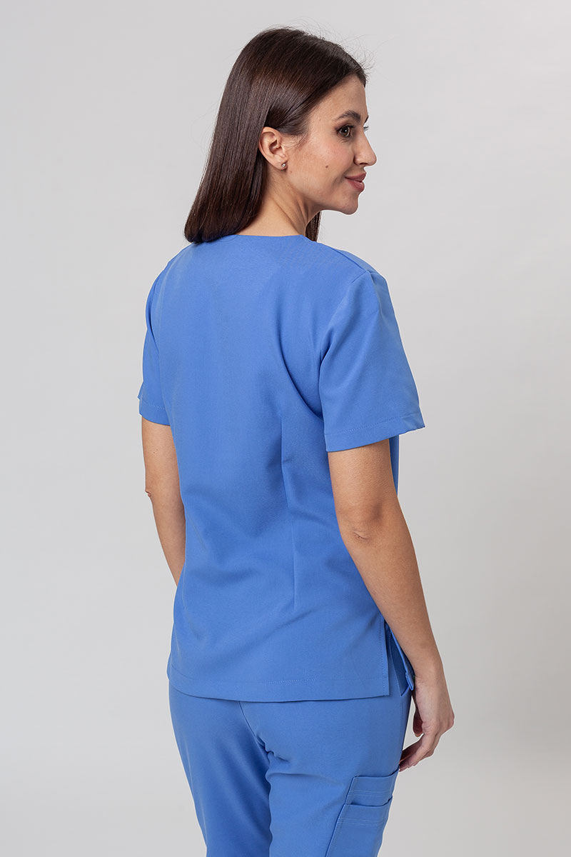 Lekárska blúzka Sunrise Uniforms Premium Joy modrá-1