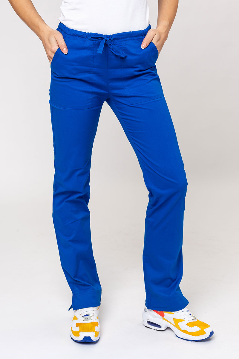 Lekárska dámska súprava Cherokee Core Stretch (blúza Core, nohavice Mid Rise) kráľovsky modrá-9