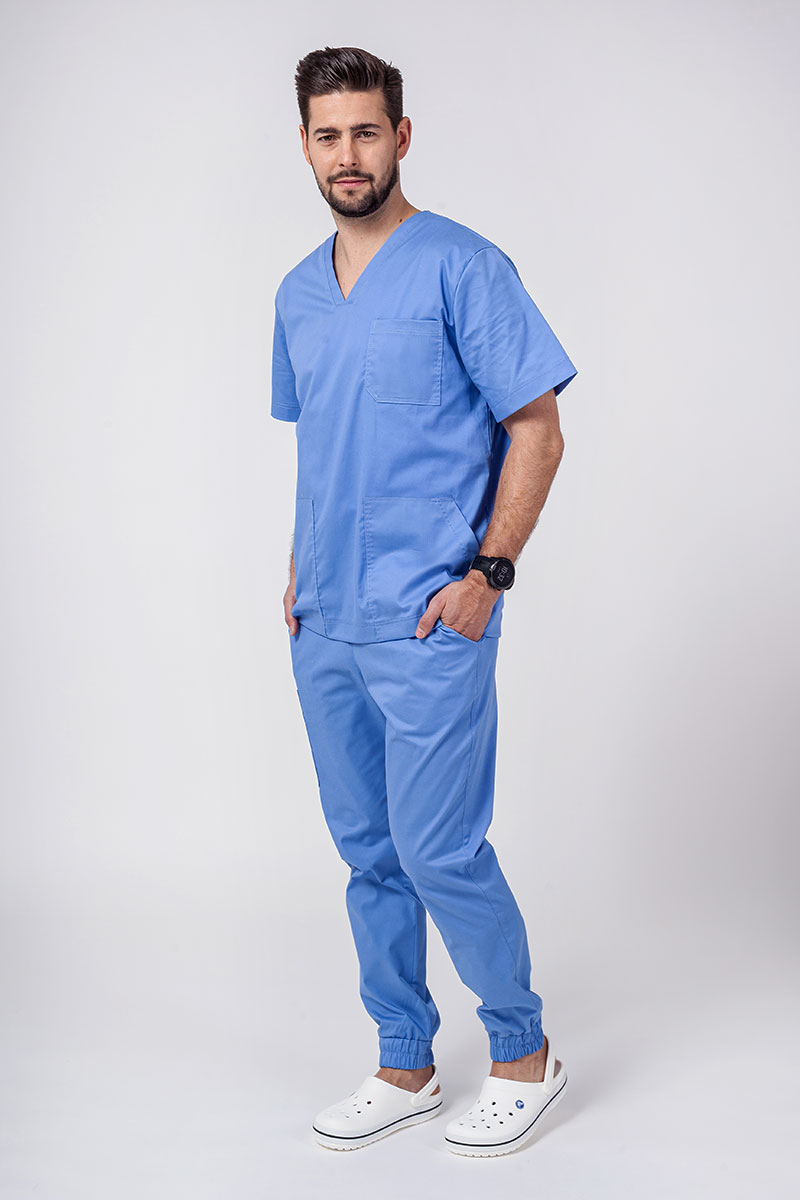 Lekárska blúzka Sunrise Uniforms Active Flex modrá-2