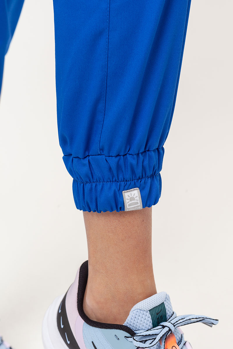 Dámske lekárske nohavice Sunrise Easy FRESH jogger kráľovsky modré-4
