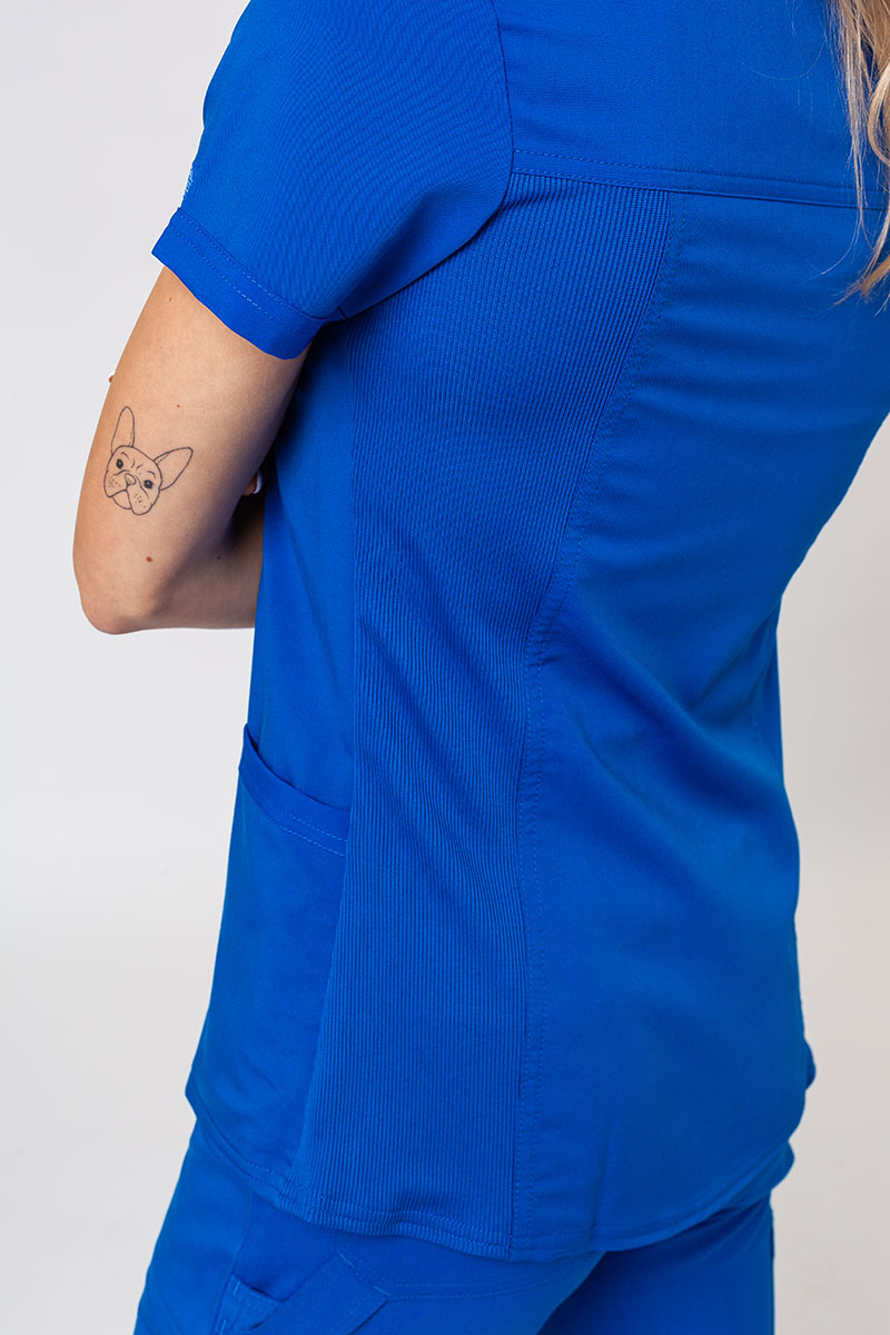 Lekárska dámska blúza Dickies Balance V-neck Top kráľovsky modrá-5
