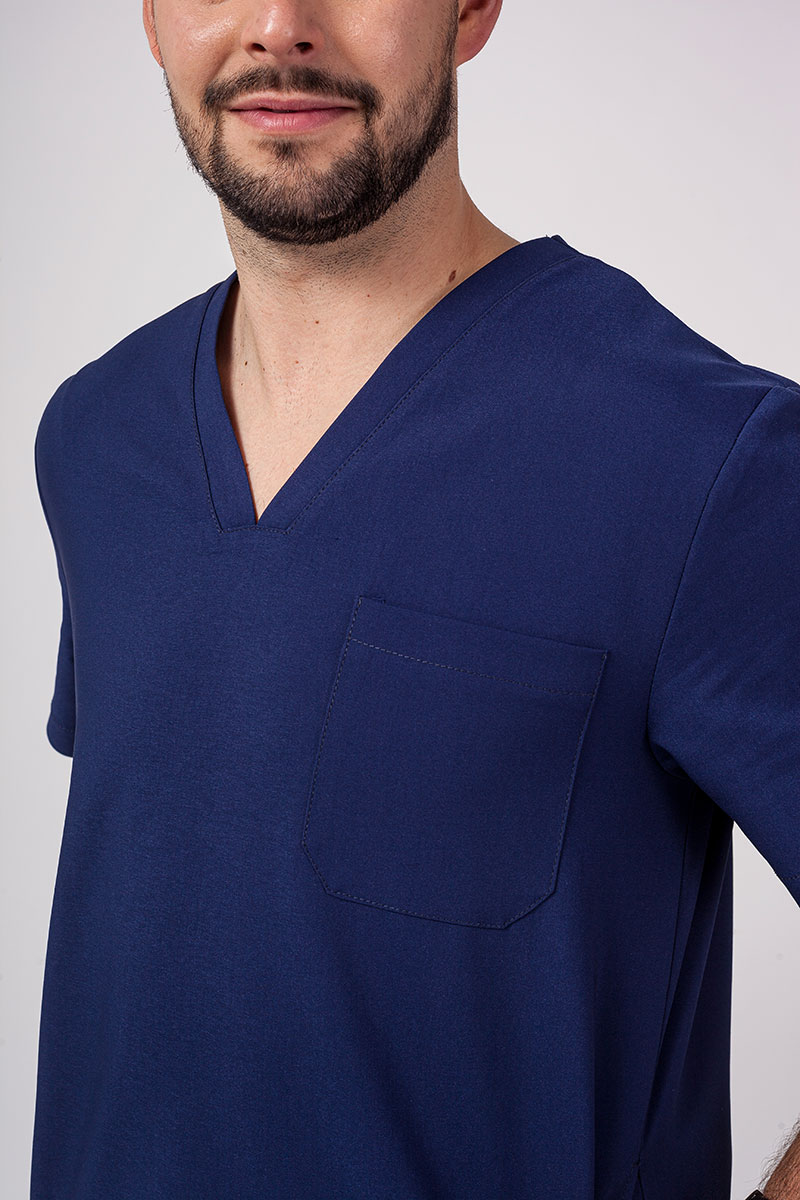 Lekárska blúzka Sunrise Uniforms Premium Dose námornícká modrá-3