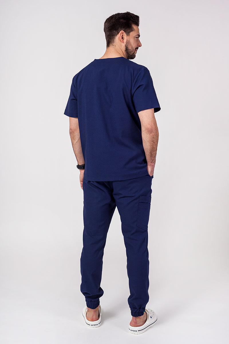 Lekárska blúzka Sunrise Uniforms Premium Dose námornícká modrá-7