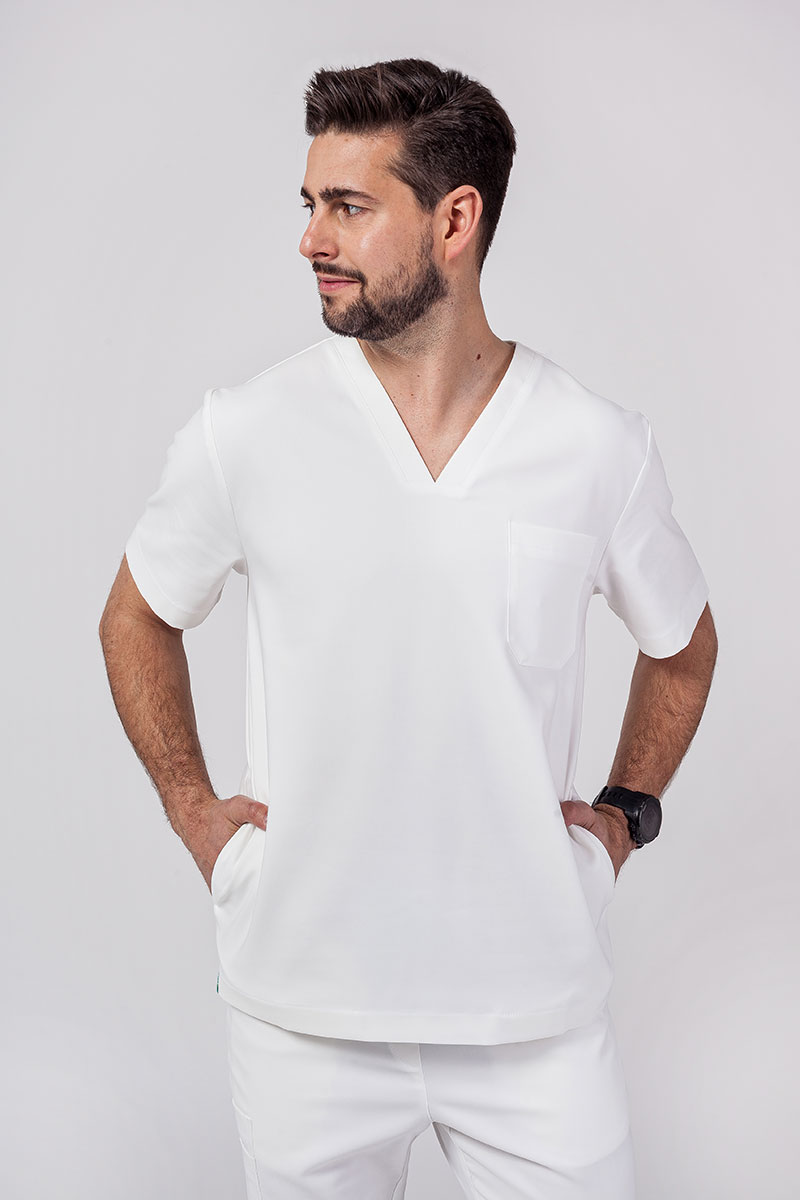 Lekárska súprava Sunrise Uniforms Premium Men (blúzka Dose, nohavice Select) ecru-3
