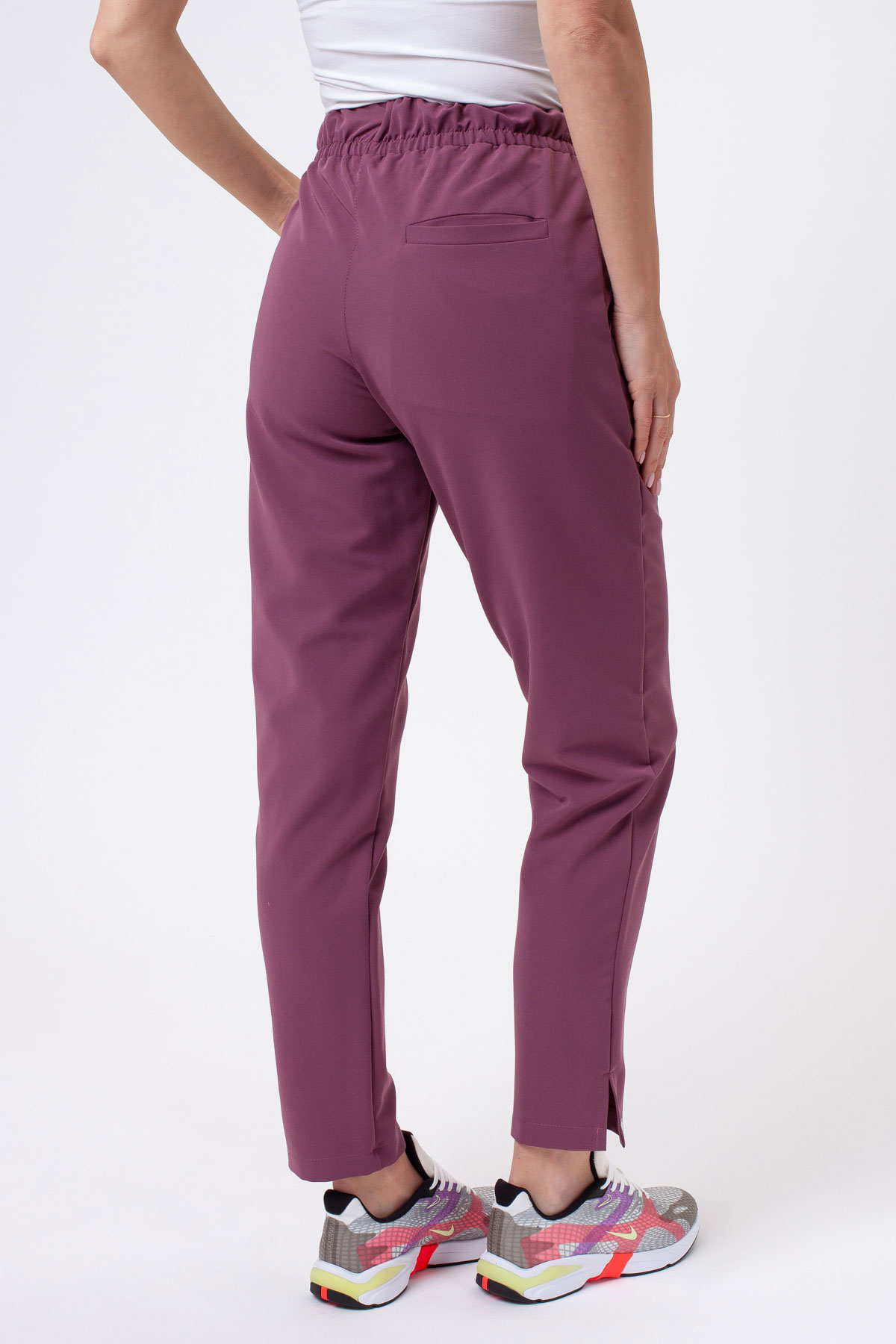 Dámske lekárske nohavice Sunrise Uniforms Premium Pride grape-2