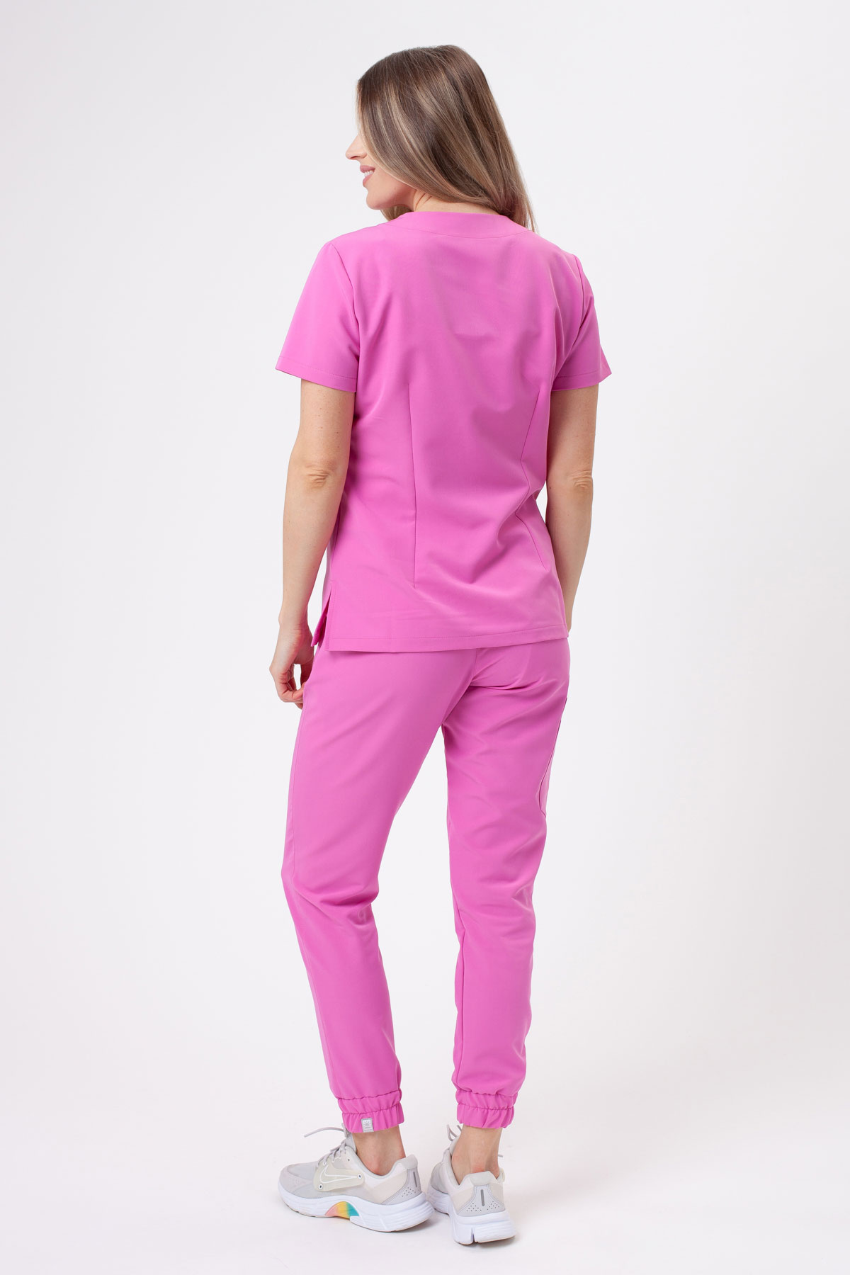 Dámska lekárska blúza Sunrise Uniforms Premium Aura růžová-6