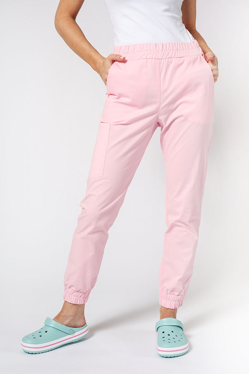 Dámska lekárska súprava Sunrise Uniforms Active III (blúzka Bloom, nohavice Air) ružová-6