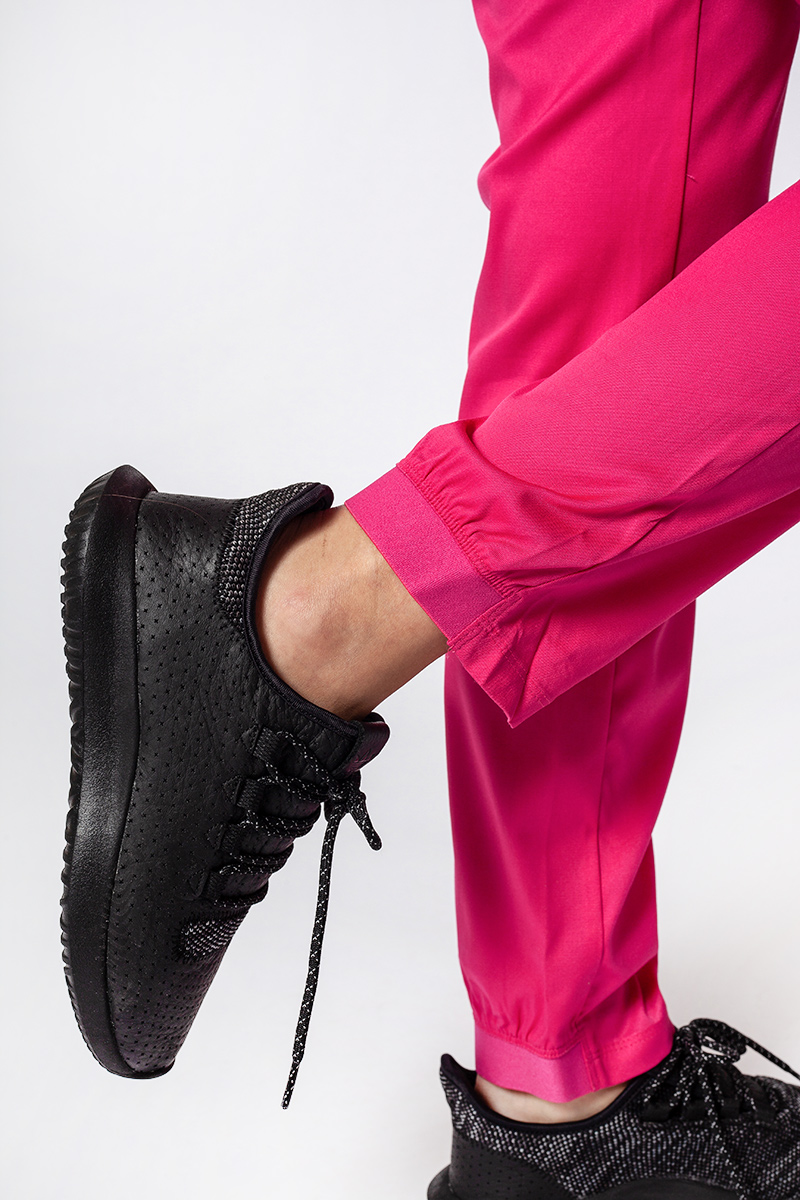 Dámske lekárske nohavice Maevn Matrix semi-jogger ružové-5