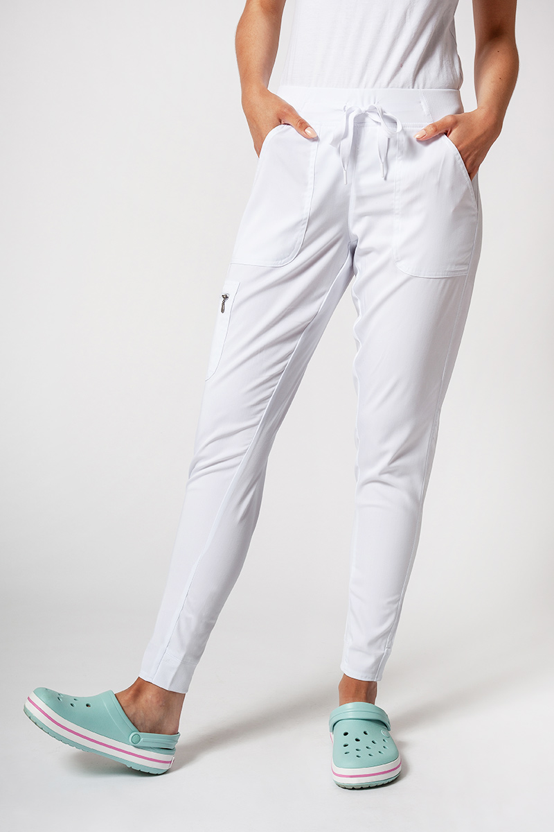 Lekárska súprava Adar Uniforms Ultimate biela (s blúzkou Sweetheart - elastic)-7