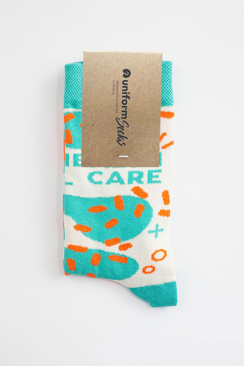 Farebné ponožky Take Care - UniformSocks-3