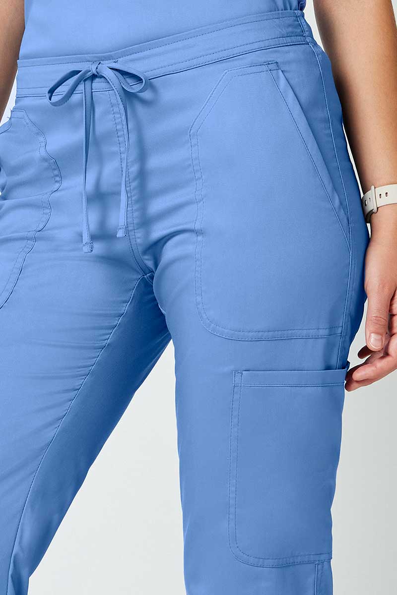 Dámske lekárske nohavice Cherokee Revolution Flare Leg klasicky modré-3