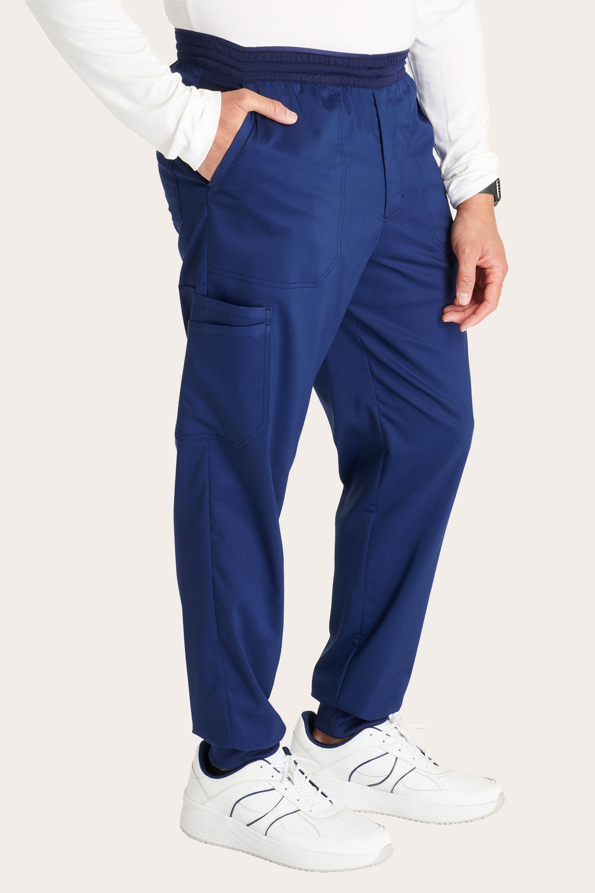 Pánske lekárske nohavice Cherokee Revolution Jogger námornícky modré-2