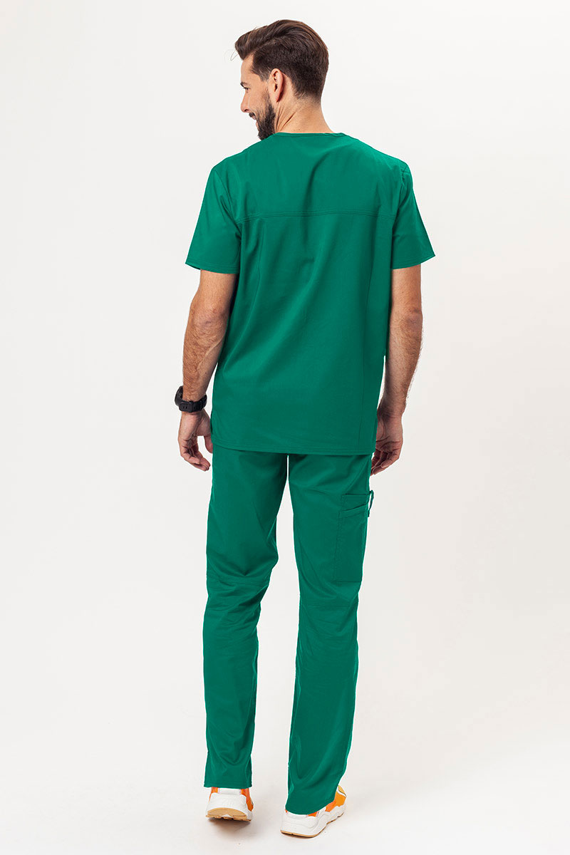 Pánska lekárska blúzka Cherokee Revolution V-neck zelená-5