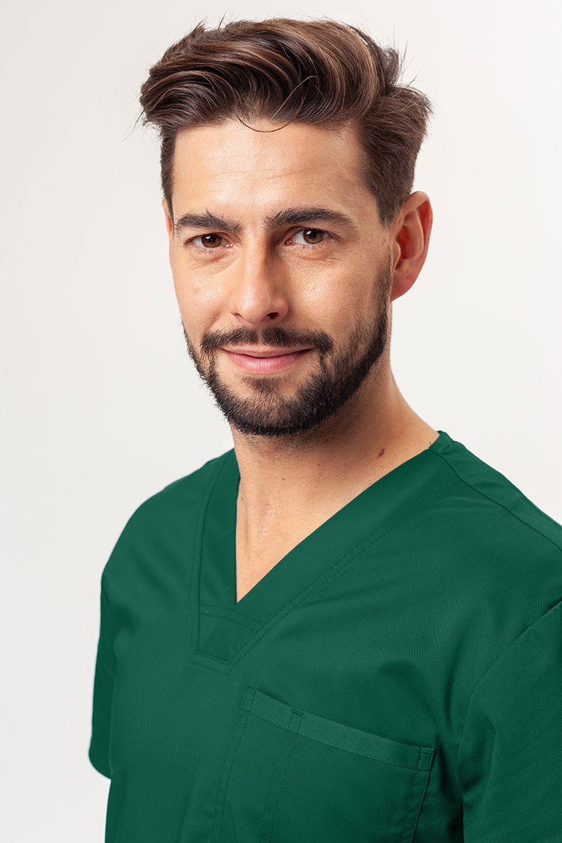 Pánska lekárska blúzka Cherokee Revolution V-neck zelená-2