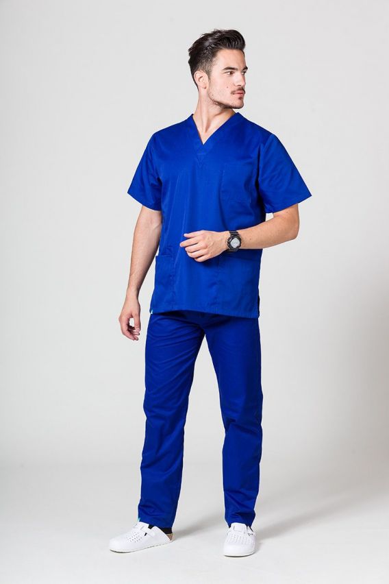Univerzálna lekárska blúzka Sunrise Uniforms tmavo modrá-4