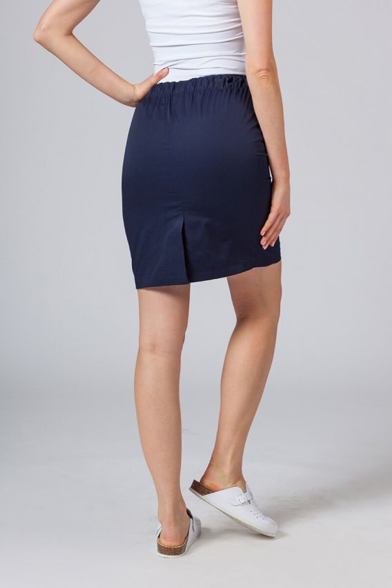 Krátka zdravotnícka sukňa Sunrise Uniforms námornícká modrá-2