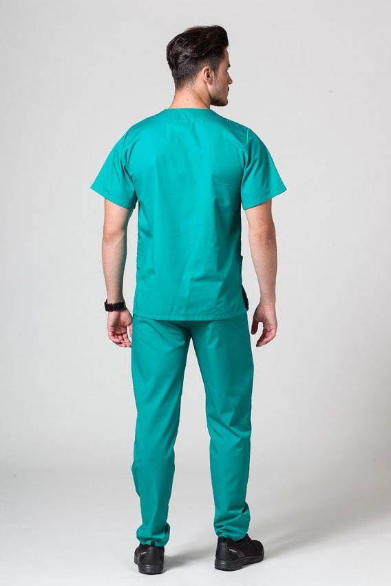 Univerzálna lekárska blúzka Sunrise Uniforms zelená-5
