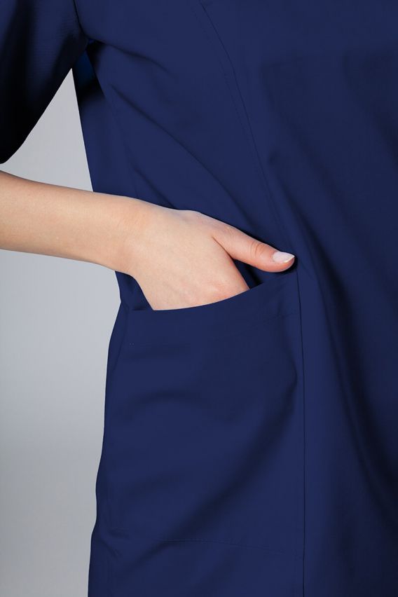 Lekárske klasické šaty Sunrise Uniforms námornícky modré-2
