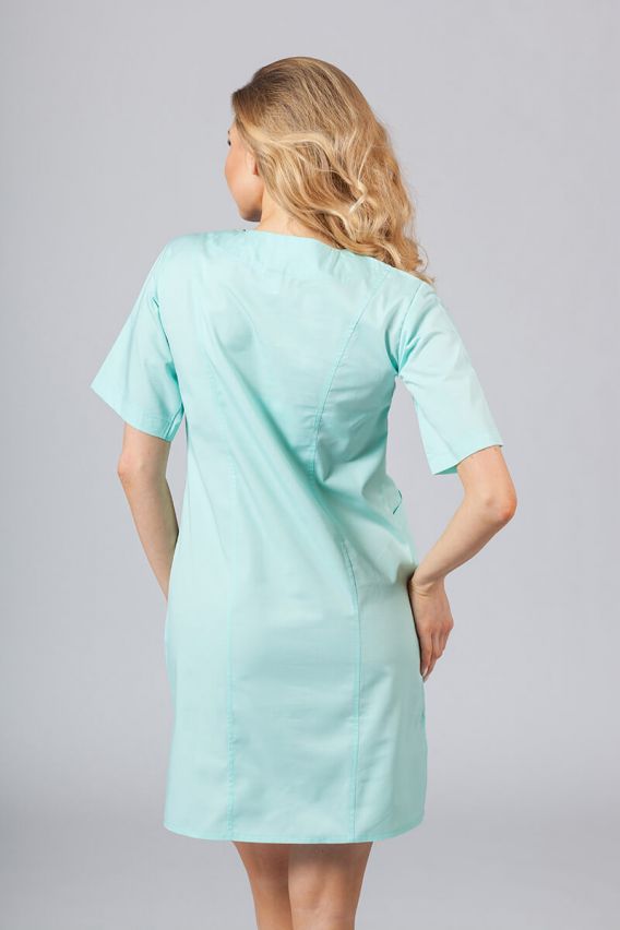 Lekárske klasické šaty Sunrise Uniforms mátové-2