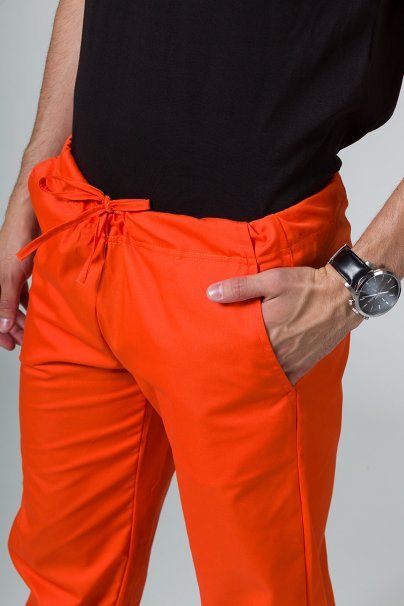 Univerzálne lekárske nohavice Sunrise Uniforms oranžové-2