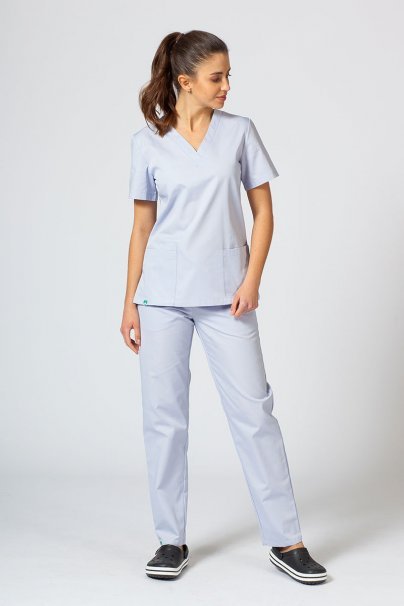 Univerzálne lekárske nohavice Sunrise Uniforms světlo šedé-4