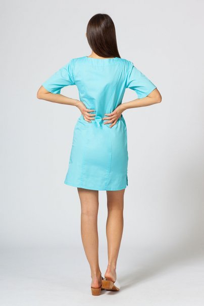 Lekárske klasické šaty Sunrise Uniforms aqua-2