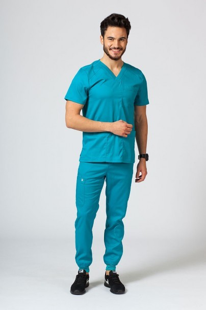 Lekárske nohavice Maevn Matrix Men jogger morsky modré-6