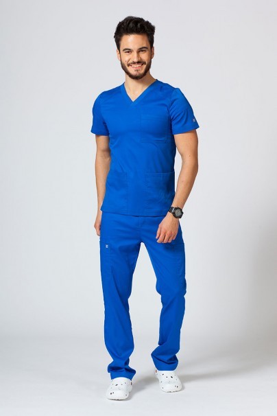 Lekárske nohavice Maevn Matrix Men Classic královsky modré-7