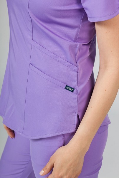 Lekárska súprava Adar Uniforms Yoga levandulová (s blúzou Modern - elastic)-5