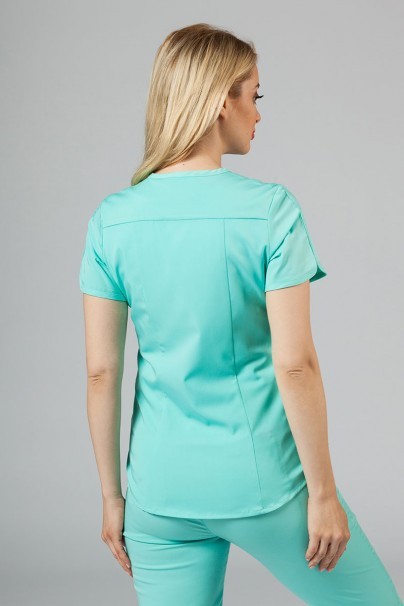 Lekárska súprava Adar Uniforms Yoga aqua (s blúzou Modern - elastic)-3