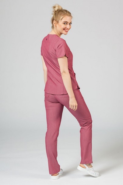 Lekárska súprava Adar Uniforms Yoga vresová (s blúzou Modern - elastic)-1