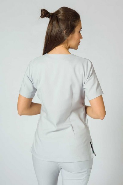 Lekárska súprava Sunrise Uniforms Premium (blúzka Joy, nohavice Chill) svetlo šedá-3