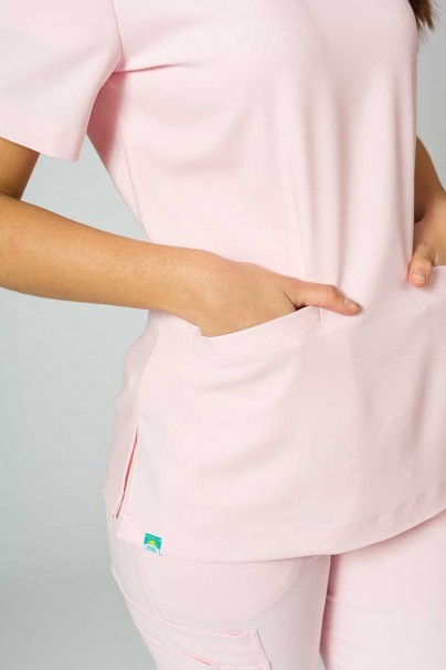 Zdravotnická súprava Sunrise Uniforms Premium (blúzka Joy, nohavice Chill) pastelová ružová-6