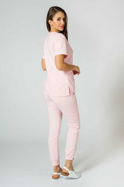 Zdravotnická súprava Sunrise Uniforms Premium (blúzka Joy, nohavice Chill) pastelová ružová-2