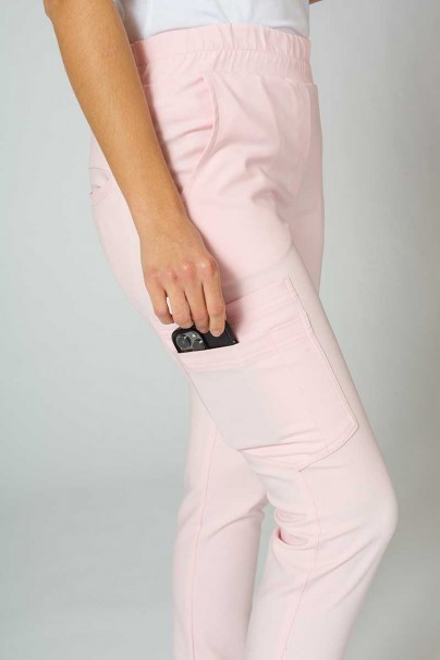 Zdravotnická súprava Sunrise Uniforms Premium (blúzka Joy, nohavice Chill) pastelová ružová-11