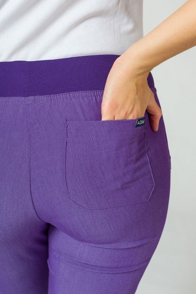 Lekárska súprava Adar Uniforms Yoga fialová (s blúzou Modern - elastic)-12