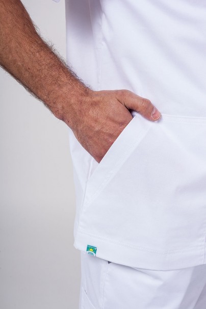 Pánska lekárska súprava Sunrise Uniforms Active (blúzka Flex, nohavice Flow) biela-5