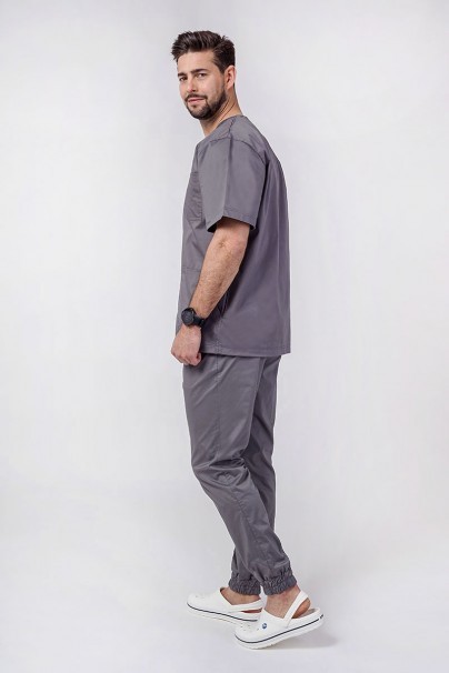 Pánska lekárska súprava Sunrise Uniforms Active (blúzka Flex, nohavice Flow) šeda-2