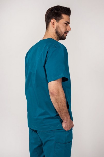 Pánska lekárska súprava Sunrise Uniforms Active (bluza Flex, spodnie Flow) karaibsky modra-4