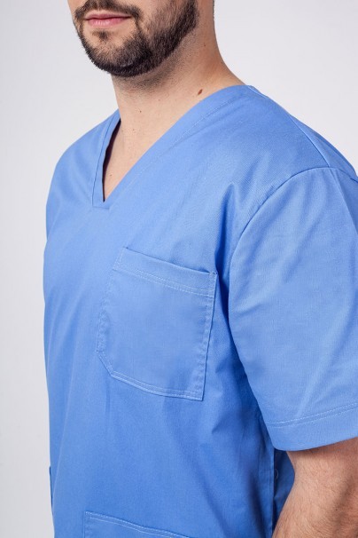 Pánska lekárska súprava Sunrise Uniforms Active (blúzka Flex, nohaviceFlow) modra-5