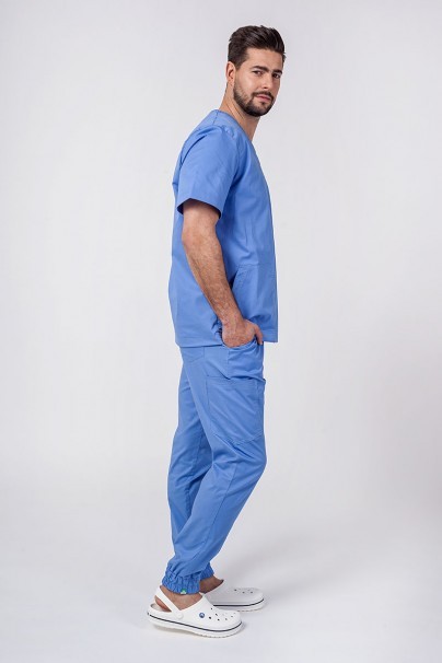 Pánska lekárska súprava Sunrise Uniforms Active (blúzka Flex, nohaviceFlow) modra-1