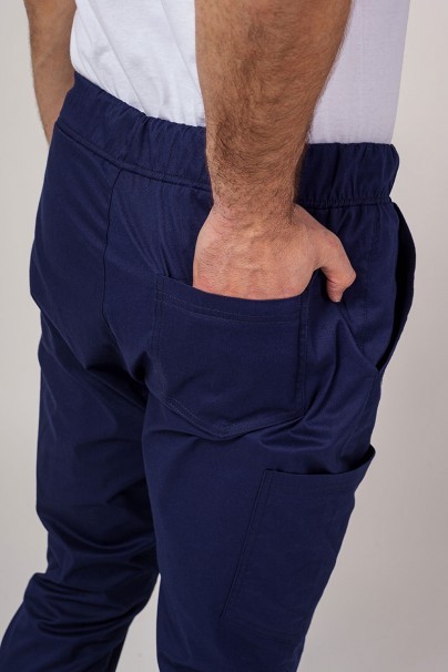 Pánska lekárska súprava Sunrise Uniforms Active (blúzka Flex, nohavice Flow) námornická modrá-9